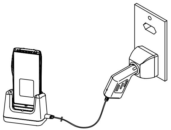 NAVICOM RT-320 - Charge et installation du pack batterie Li-ion - 3