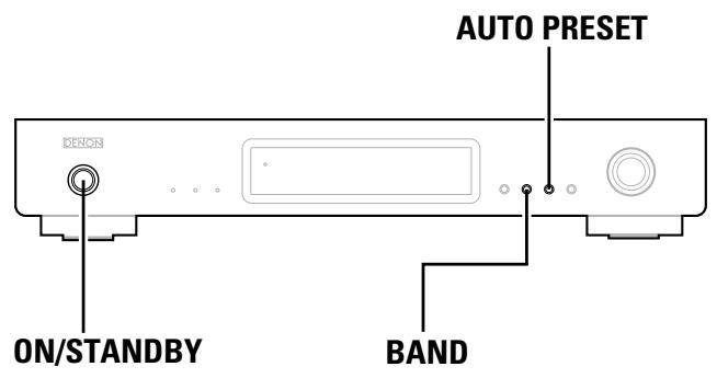 DENON DN-U100 - Connexion du cordon d'alimentation - 2