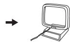 DENON AVR-4308 A - Antenne à boute AM - 3
