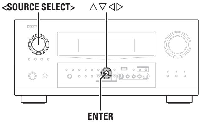 DENON AVR-4308 A - [Fonction de diaporama] - 2