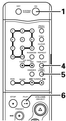 DENON DCD-F101 - Editerfuncties (wanner aangesloten op de DRA-F101 en DRR-F101) - 4