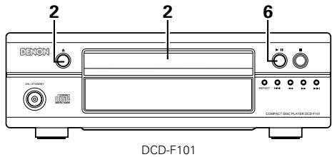 DENON DCD-F101 - Editierfunktionen (bei Anschluss an die DRA-F101 und DRR-F101) - 2