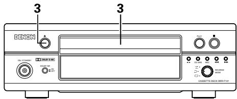 DENON DCD-F101 - Redigeringsfunktioner (vid anslutning med andra componenter i DRA-F101 och DRR-F101) - 3