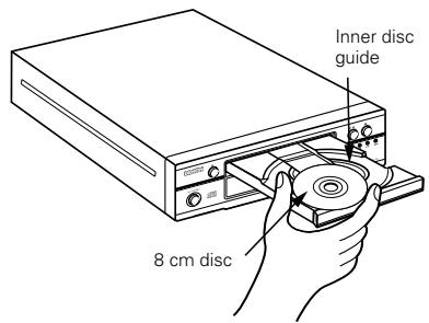 DENON DCD-F101 - OPENING AND CLOSING THE DISC HOLDER AND LOADING DISCS - 3