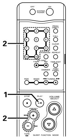 DENON DCD-F101 - Con búsqueda directa - 1