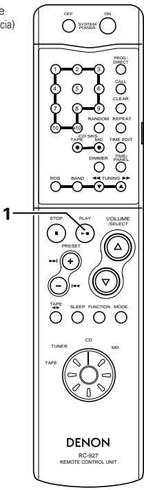 DENON DCD-F101 - SeLECTION automática de la función (cuando se conecta con la série D-F101). - 2
