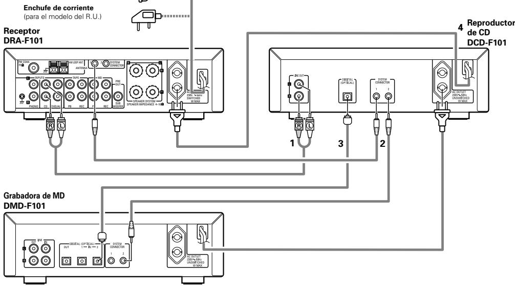 DENON DCD-F101 - Enchufe de corriente - 1