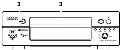 DENON DCD-F101 - Funzioni di editing (quando avete collegato l'unità alla DRA-F101 e DRR-F101) - 3