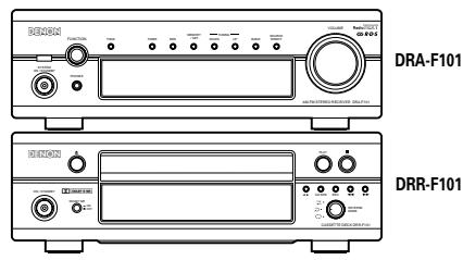 DENON DCD-F101 - Rekommenderad systemplacering - 2