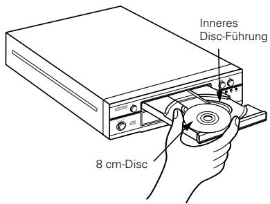 DENON DCD-F101 - ÖFFNEN UND SCHLIESSEN DER PLATTENLADE UND EINLEGEN EINER CD - 3