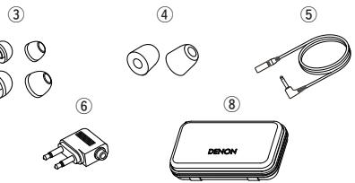 DENON AH-NC600 - 附件 - 1
