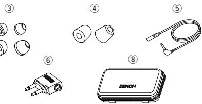 DENON AH-NC600 - 附件 - 1