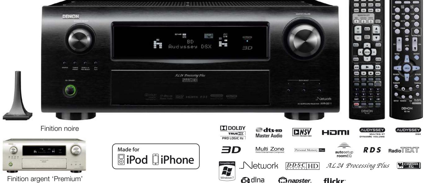 DENON AVR-3311 - Toute la richesse de l'immersion dans une image et un son 3D, plus les contenus numériques en ligne - 2