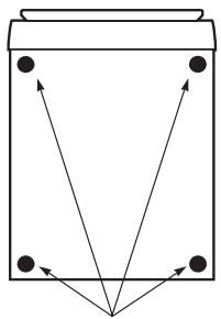 DENON S-76HT - The sound quality produced from the speaker system is affected by the size and type (Japanese or Western) of the room, as well as by the method of installation. Consider the points listed below before installing the speaker system. - 1