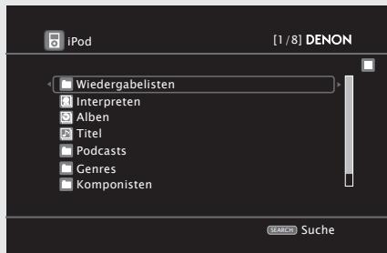 DENON AVR-A100 - ② Zur Wiedergabe verbinden Sie den iPod direkt mit dem USB-Anschluss - 2