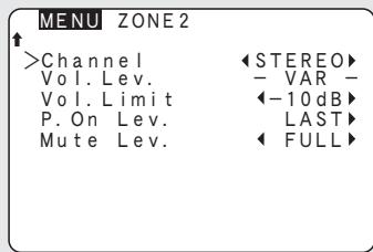 DENON AVR-A100 - Menübedienung - 3