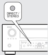 DENON AVR-A100 - Drücken Sie D/ST und wahlen Sie "STEREO" aus. - 1