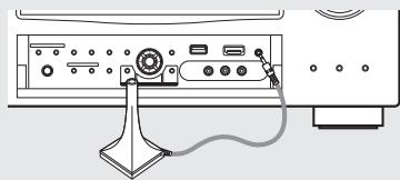 DENON AVR-A100 - Schlieben Sie das Einmessmikrofon an. - 1