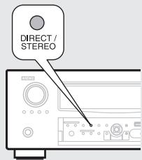 DENON AVR-A100 - Drücken Sie D/ST und wahlen Sie "DIRECT" aus. - 1