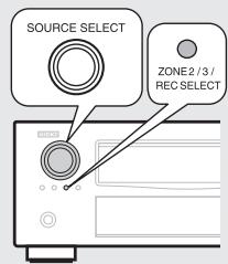 DENON AVR-A100 - REC OUT-Modus - 1