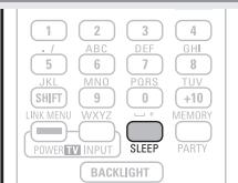 DENON AVR-A100 - Funktion Sleep Timer - 1