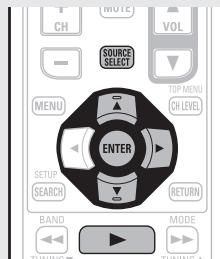DENON AVR-A100 - Drücken Sie SOURCE SELECT, um das QUELLE WÄHLEN-MENU aufzurufen. Wahlen Sie anschließend (Seite 28). - 2