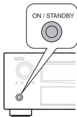 DENON AVR-A100 - [Netzanzeigestatus im Standby-Modus] - 3