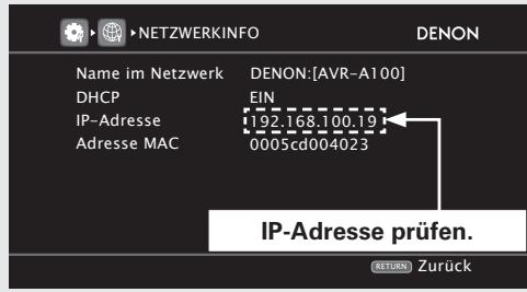 DENON AVR-A100 - Netzwerk-Steuerfunktion - 1