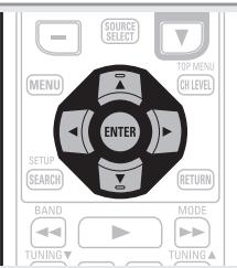 DENON AVR-A100 - Eingangszuordnungs-Menübetrieb - 1
