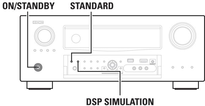 DENON AVR-A100 - Zurücksetzen des Mikroprozessors - 1