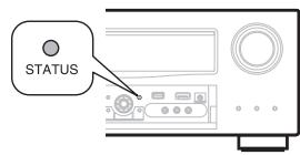 DENON AVR-A100 - Halten Sie SEARCH mindestens 2 Sekunden lang gedrückt, um den Display-Modus auszuwahlen. - 2