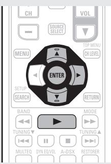 DENON AVR-A100 - □ Videos eines iPod® im Browse-Modus ansehen - 1