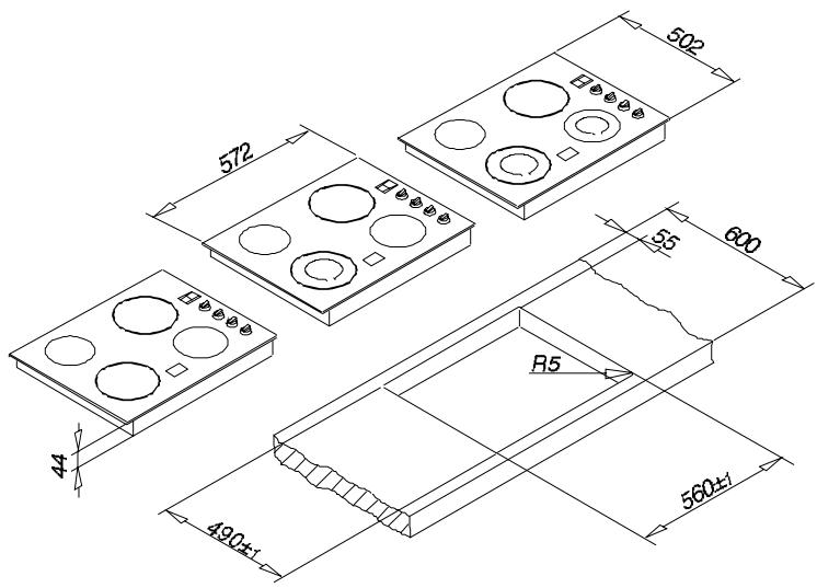 ZANUSSI GB25N - Encastrement - 1