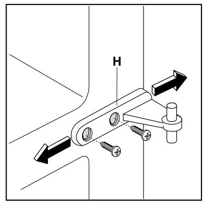 ZANUSSI ZC18/9 1 - Pour changer le sens d'ouverture des portes - 2