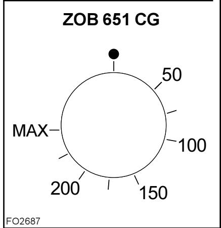ZANUSSI ZOB651W - Lampe-témoin thermostat (°C) - 4