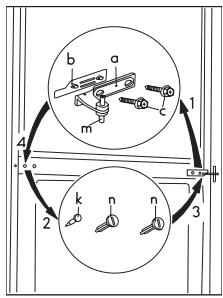 ZANUSSI ZRB634FW - Change of door opening direction - 2