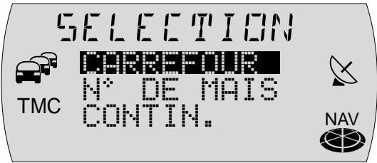 BLAUPUNKT TRAVELPILOT E1 - Entrée de la destination - Centre - 1