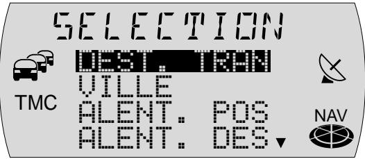 BLAUPUNKT TRAVELPILOT E1 - Environs de la position - 1