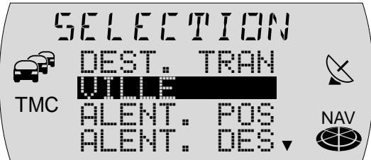 BLAUPUNKT TRAVELPILOT E1 - Entrée de la destination - Ville - 4