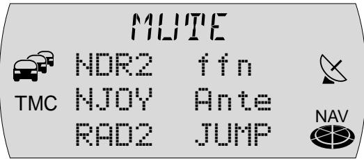 BLAUPUNKT TRAVELPILOT E1 - Mise en sourdine (Mute) - 2
