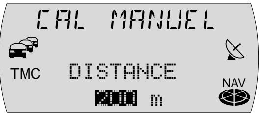 BLAUPUNKT TRAVELPILOT E1 - Annuler le calibrage manuel - 2