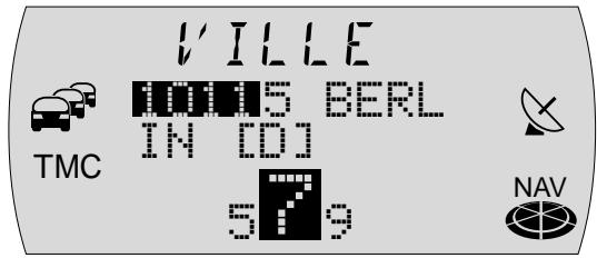 BLAUPUNKT TRAVELPILOT E1 - Entrée de la destination - Ville - 3