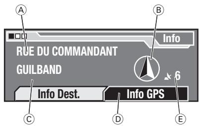 BLAUPUNKT TRAVELPILOT ROME NAV55E - Afficher la position actuelle - 1