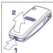 ALCATEL-LUCENT ALCATEL ONE TOUCH 511 - Retirer la batterie - 1