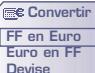 ALCATEL-LUCENT ALCATEL ONE TOUCH 511 - Exemple de conversion en Euro : - 3