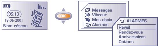 ALCATEL-LUCENT ALCATEL ONE TOUCH 511 - ALARMES - 1