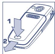 ALCATEL-LUCENT OT-525 - Retirer la batterie - 1