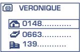 ALCATEL-LUCENT OT-525 - Consulter un numero de téléphone - 5