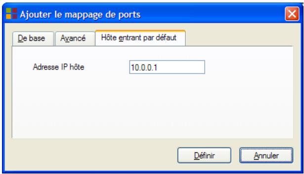ALCATEL-LUCENT SPEEDTOUCH 580 - La fenêtre Ajouter mappage de ports s'affiche. - 3