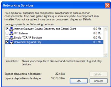 ALCATEL-LUCENT SPEEDTOUCH 580 - UPnP™ sur les systèmes Windows XP - 4